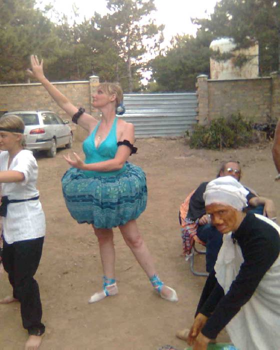 Волочкова на пенсии,август 2008